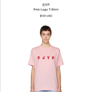 SJYP T-Shirt PINK
